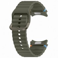 Samsung Bracelet Sport original Samsung Galaxy Watch 4 / 5 / 6 / 7 / FE (20 mm) - Taille M/L - Khaki