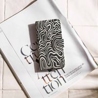imoshion Étui de télephone portefeuille Design Motorola Moto G24 Power - Black And White