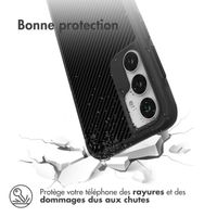 imoshion Rugged Hybrid Carbon Case Samsung Galaxy A55 - Noir