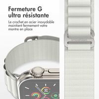imoshion Bracelet en nylon Alpine Apple Watch | 38/40/41/42 mm - Blanc