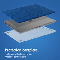 imoshion Teddy Hard Cover Apple MacBook Air 13 pouces (2018-2020) - Cobalt Blue