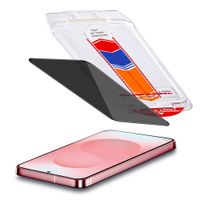 Accezz Protection d'écran en verre trempé avec filtre de confidentialité + Applicateur Samsung Galaxy S26