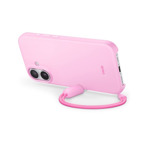 Beats Coque avec support avec MagSafe et contrôle de caméra Apple iPhone 17 - Pebble Pink