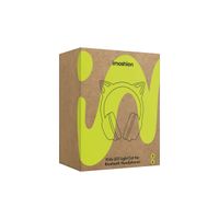 imoshion Édition Spéciale - Casque sans fil pour enfants avec imprimé léopard LED Light Cat Ear - Limiteur de décibels - Avec câble AUX - Léopard