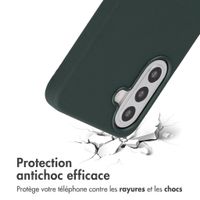 Accezz Coque arrière en cuir avec MagSafe Samsung Galaxy A57 (5G) - Cedar Green