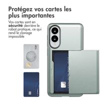 imoshion Coque arrière avec porte-cartes Samsung Galaxy S25 Edge - Vert