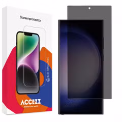 Accezz Protection d'écran en verre trempé Privacy Samsung Galaxy S23 Ultra