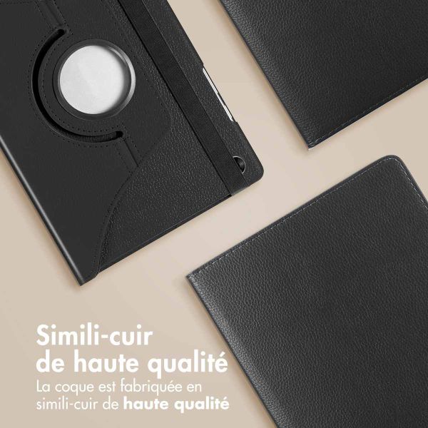 imoshion Coque tablette rotatif à 360° Realme Pad - Noir