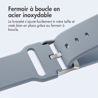 imoshion Bracelet AirTag pour enfants - Étui pour Apple AirTag - Taille unique - Grayish Blue