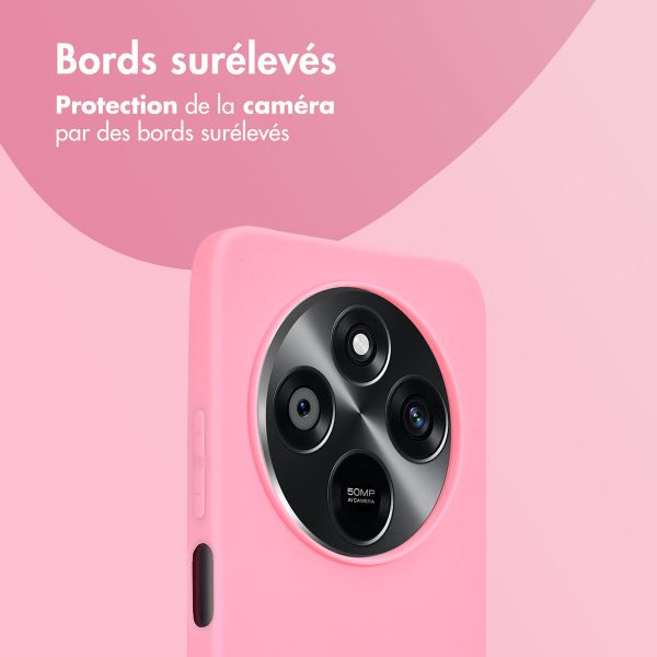 imoshion Coque Couleur Xiaomi Redmi 14C - Bubblegum Pink