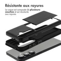 imoshion Coque arrière avec porte-cartes Samsung Galaxy S26 Plus - Noir