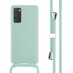 imoshion Coque en silicone avec cordon Samsung Galaxy S20 FE - Vert menthe