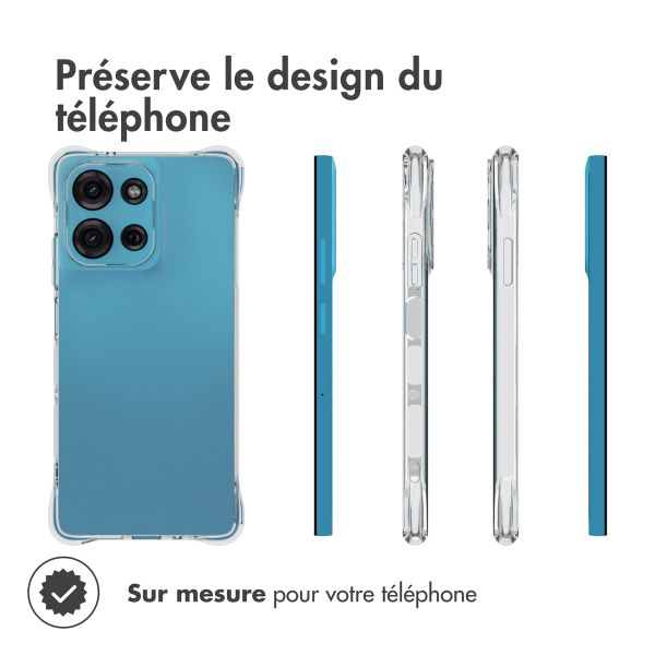 imoshion Shockproof Case Motorola Moto G75 5G - Transparent