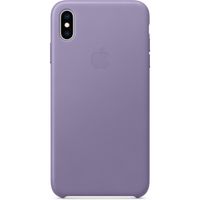 Apple Coque Leather Apple iPhone Xs Max - Lila