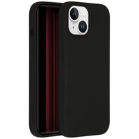 Accezz Coque Liquid Silicone avec MagSafe Apple iPhone 15 - Noir
