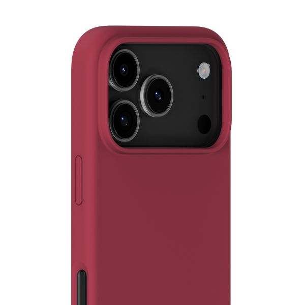 Holdit Coque Silicone Apple iPhone 17 Pro - Red Velvet