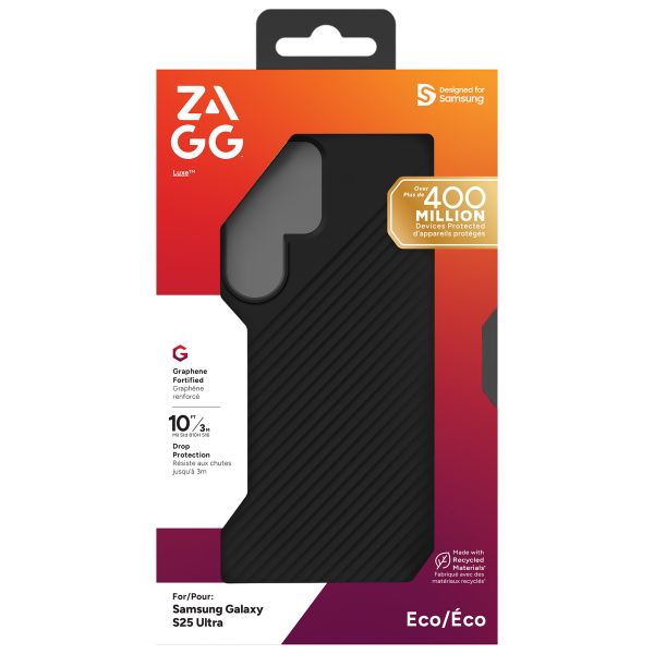 ZAGG Coque Luxe Samsung Galaxy S25 Ultra - Noir
