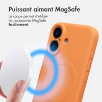 imoshion Coque Couleur avec MagSafe Apple iPhone 17 - Orange
