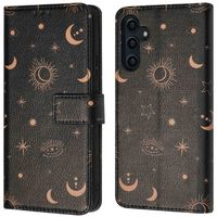 imoshion Étui de télephone portefeuille Design Samsung Galaxy A14 (5G/4G) - Sky Black
