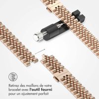 Selencia Bracelet Metallique Jubilee Apple Watch | 38/40/41/42 mm - Rose Doré