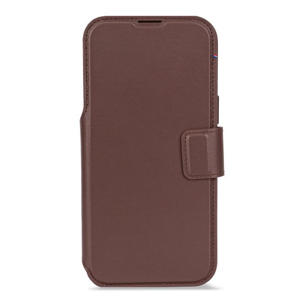 Decoded Portefeuille détachable 2 en 1 en cuir MagSafe Apple iPhone 17 Pro Max - Chocolate Brown