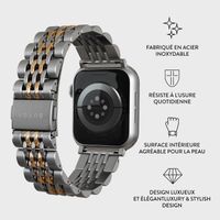 Burga Bracelet acier Apple Watch | 38/40/41/42 mm - Platinum Gold