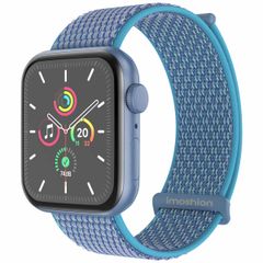 imoshion Bracelet en nylon Apple Watch | 38/40/41/42 mm - Marine Blue