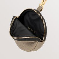 Selencia Nova Mini Pouch - Croco Beige