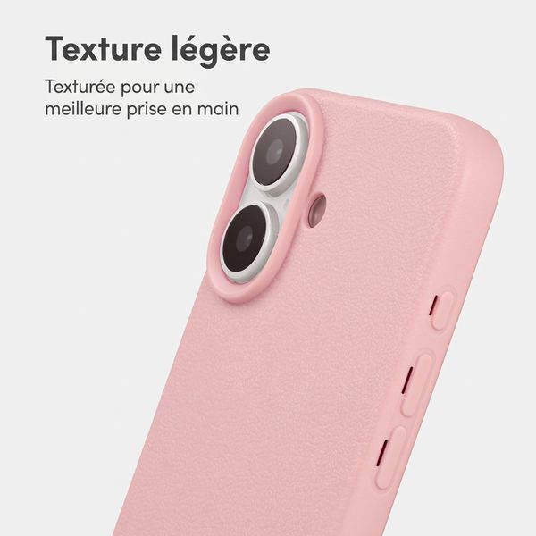 imoshion Coque arrière Texture Apple iPhone 17 - Rose