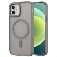 imoshion Coque Color Guard avec MagSafe Apple iPhone 12 (Pro) - Gris