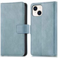 imoshion Étui de télephone portefeuille de luxe Apple iPhone 15 Plus - Bleu clair