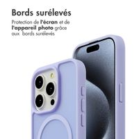 imoshion Coque Color Guard avec MagSafe Apple iPhone 15 Pro - Lilas