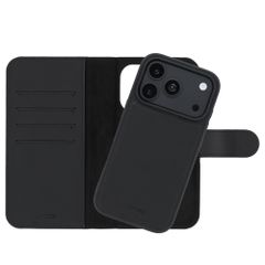 Accezz Coque portefeuille Edge amovible avec MagSafe Apple iPhone 18 Pro / 17 Pro - Noir