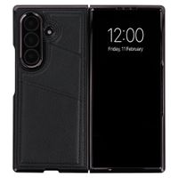 imoshion Étui arrière MagSafe en cuir synthétique avec porte-cartes Samsung Galaxy Z Fold 8 Ultra - Noir