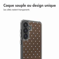 imoshion Coque Design Samsung Galaxy S24 - Polka Dot Bruin