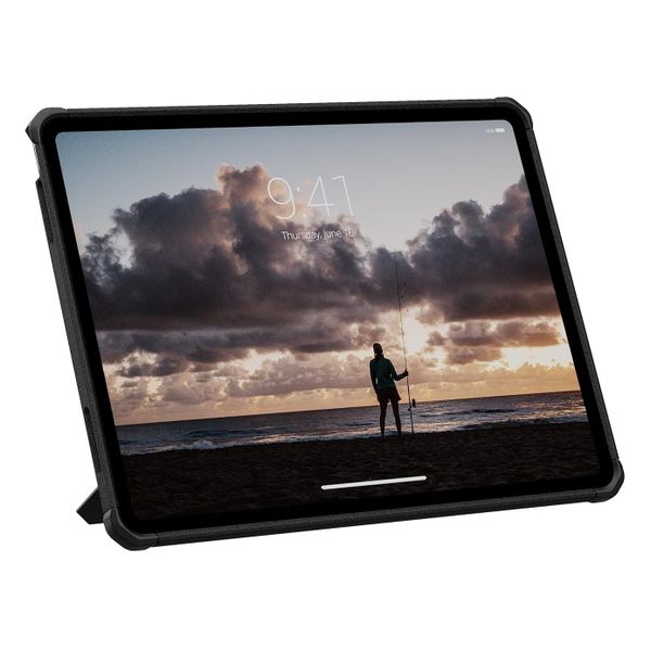UAG Coque arrière Scout Plus avec support Scout Apple iPad Air 13 pouces (2026) M4 / (2025) M3 / (2024) M2 - Black