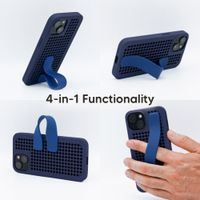 Callbuddy Coque avec strap Apple iPhone 17e / 16e / 15 / 14 / 13 - Deep Marine