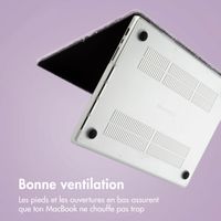 imoshion Teddy Hard Cover Apple MacBook Pro 13 pouces (2020 / 2022) - Lavender Lilac