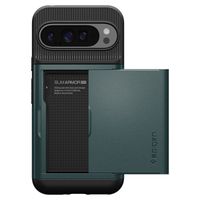 Spigen Coque Slim Armor Google Pixel 9 Pro XL - Abyss Green