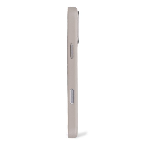 Decoded Coque en cuir MagSafe Apple iPhone 17 Pro - Solid Clay