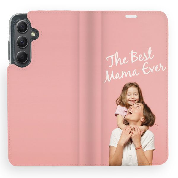 Concevez votre propre housse portefeuille Samsung Galaxy A35 - Blanc