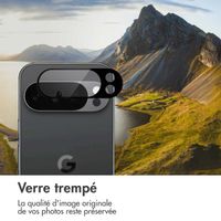 imoshion Protection Caméra en verre trempé 2 Pack Google Pixel 10 Pro - Noir