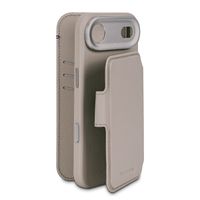 Decoded Portefeuille détachable 2 en 1 en cuir MagSafe Apple iPhone 17 Pro - Solid Clay