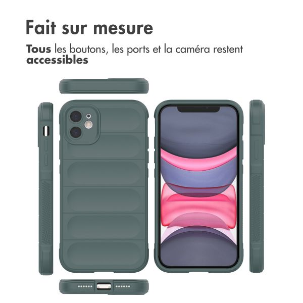 imoshion EasyGrip Backcover Apple iPhone 11 - Vert foncé