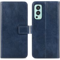 imoshion Étui de télephone portefeuille de luxe OnePlus Nord 2 - Bleu foncé