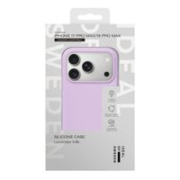 iDeal of Sweden Coque en silicone avec MagSafe Apple iPhone 18 Pro Max / 17 Pro Max - Lavender Milk