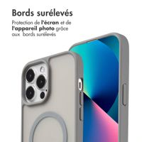 imoshion Coque Color Guard avec MagSafe Apple iPhone 13 Pro Max - Gris