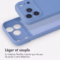 imoshion Coque Couleur avec MagSafe Apple iPhone 18 Pro Max / 17 Pro Max - Bleu