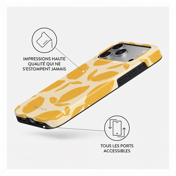 Burga Coque Tough MagSafe Apple iPhone 18 Pro - Lemon Tart