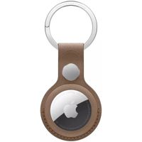 Apple Porte-clés en tissage fin AirTag - Taupe